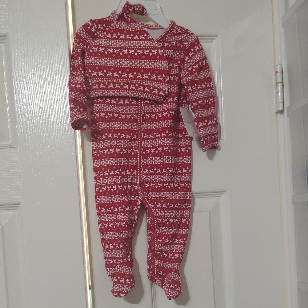 Starting Out Red and White Kids Pajamas